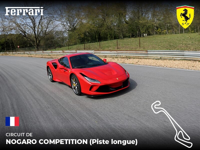 Stage pilotage Ferrari - Circuit de Nogaro Compétition (Piste Longue)