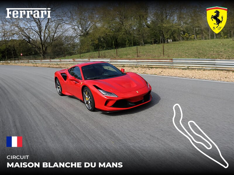 Stage pilotage Ferrari - Circuit Maison Blanche du Mans