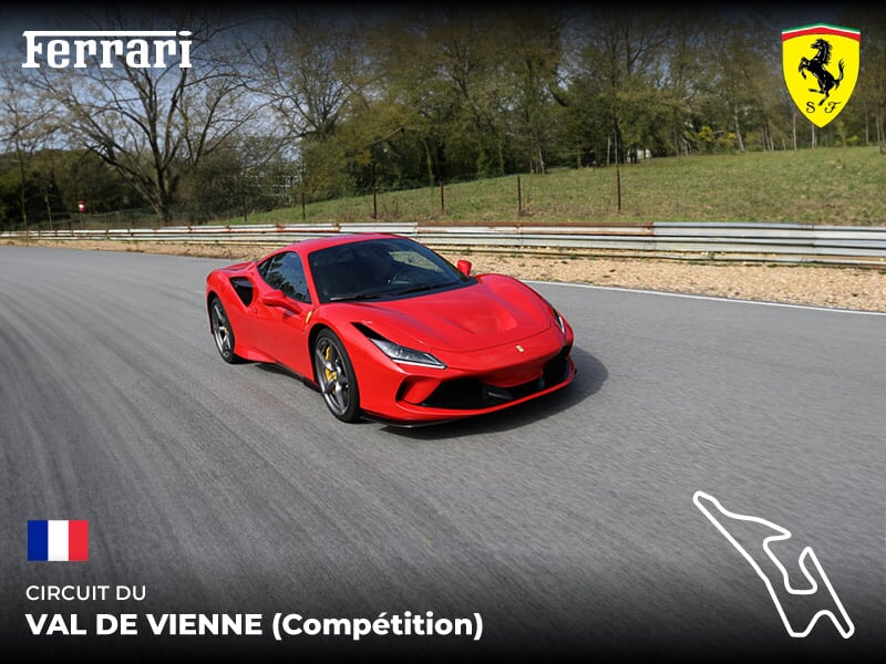 Stage Pilotage Ferrari sur le Circuit du Val de Vienne Compétition