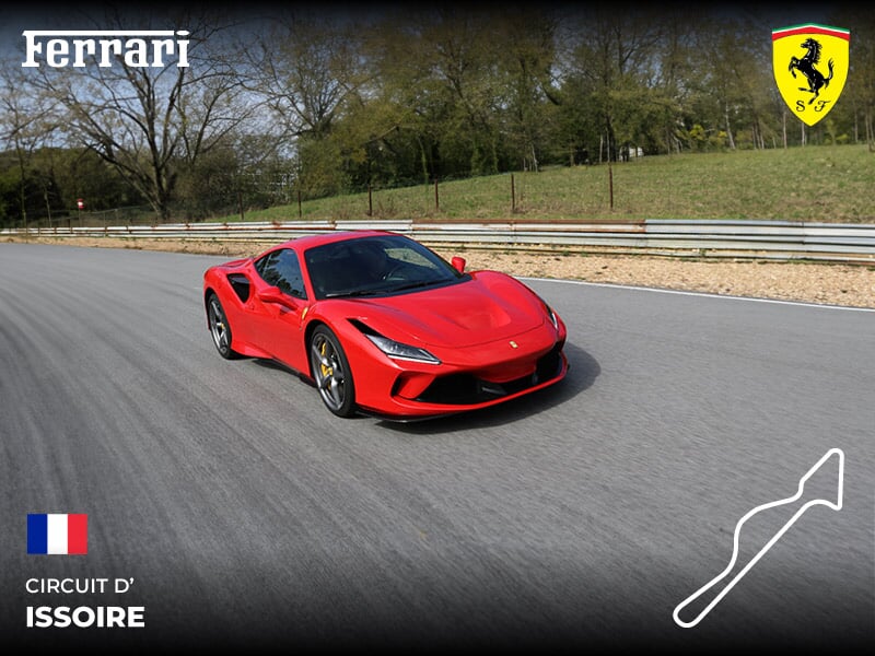 Stage Pilotage Ferrari sur le Circuit d'Issoire