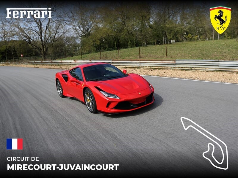 Stage pilotage Ferrari - Circuit de Mirecourt - Juvaincourt