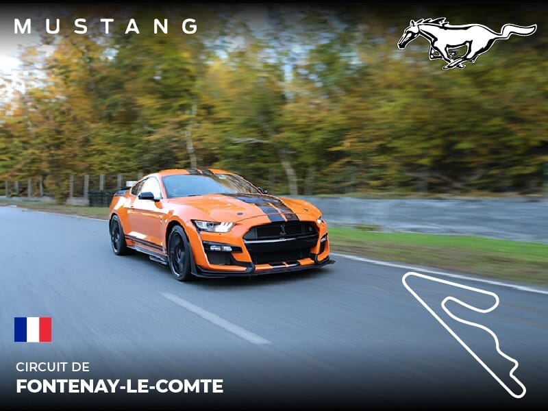 Stage pilotage Mustang - Circuit de Fontenay-le-Comte