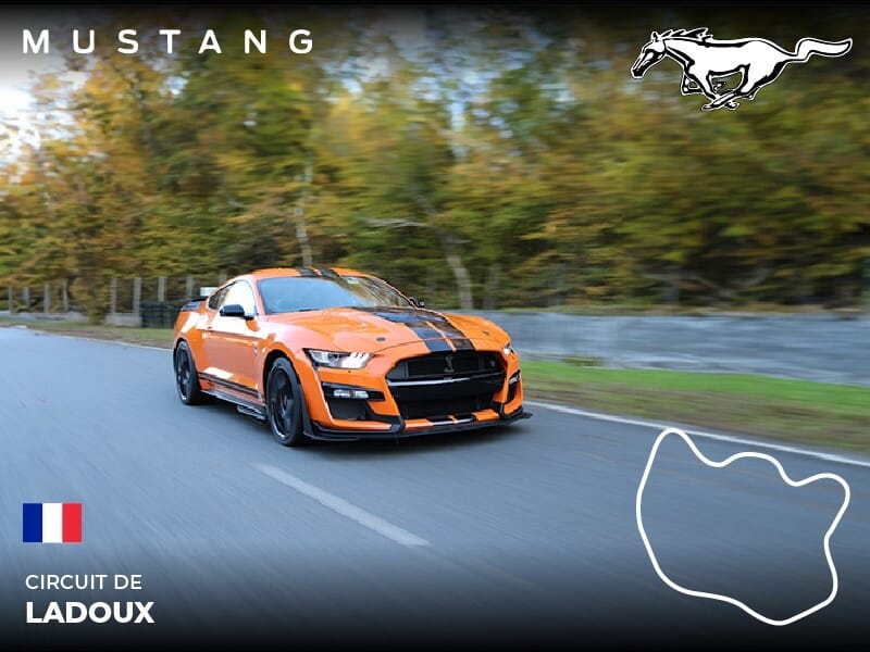 Stage pilotage Mustang - Circuit de Ladoux