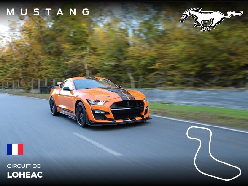 Stage pilotage Mustang - Circuit de Lohéac