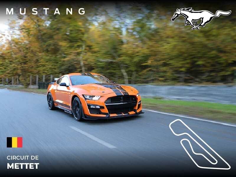 Stage pilotage Mustang - Circuit de Mettet