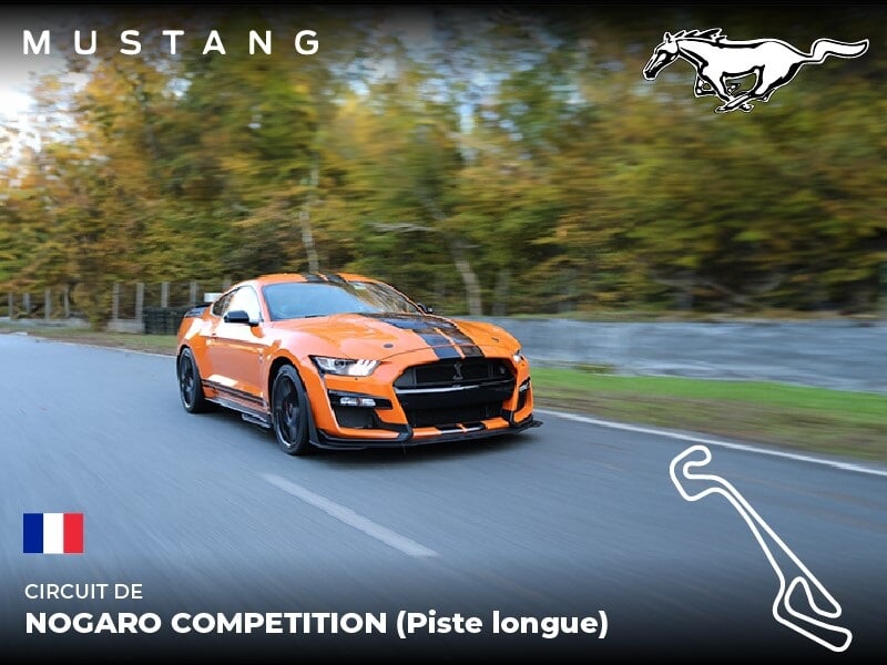Stage pilotage Mustang - Circuit de Nogaro Compétition (Piste Longue)