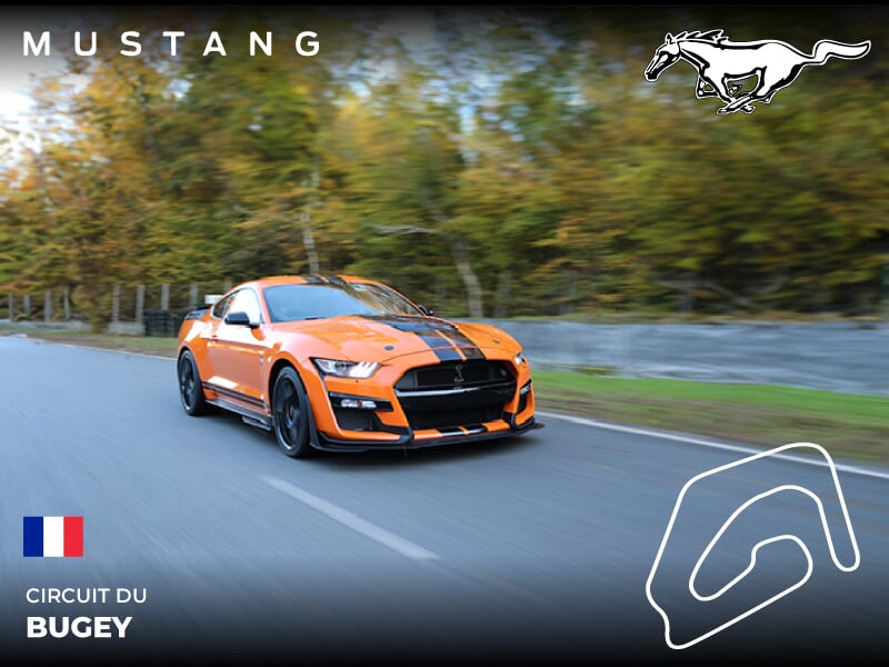 Stage Pilotage Mustang sur le Circuit du Bugey
