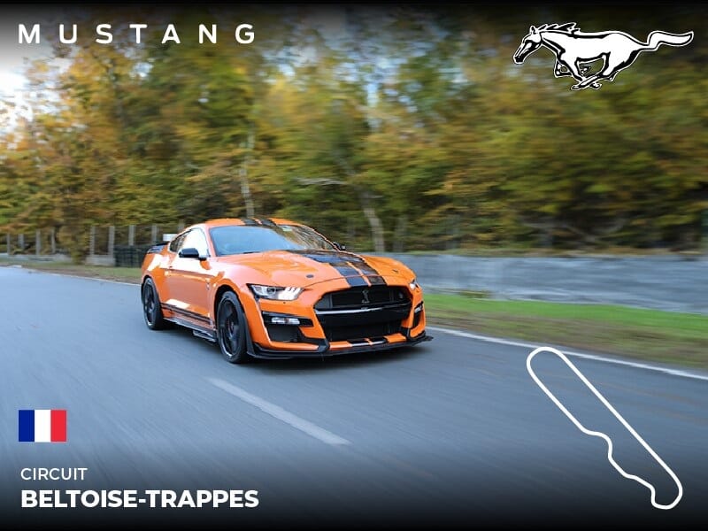 Stage pilotage Mustang - Circuit Beltoise - Trappes