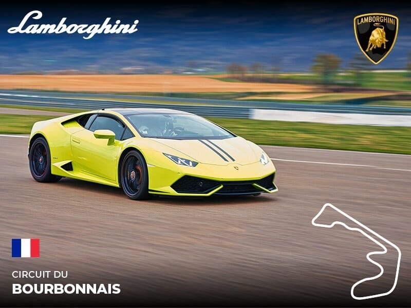 Stage pilotage Lamborghini - Circuit du Bourbonnais