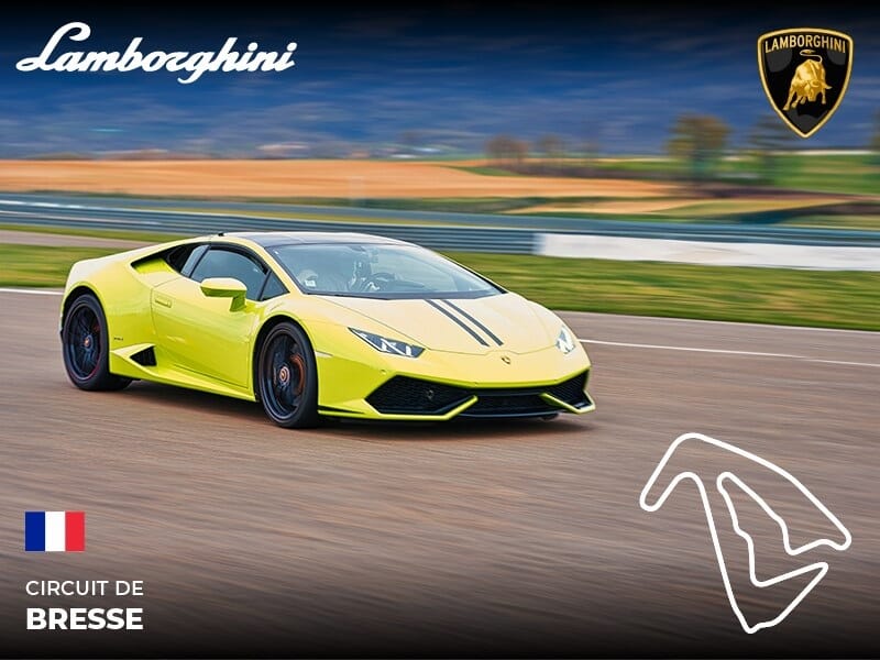 Stage pilotage Lamborghini - Circuit de Bresse