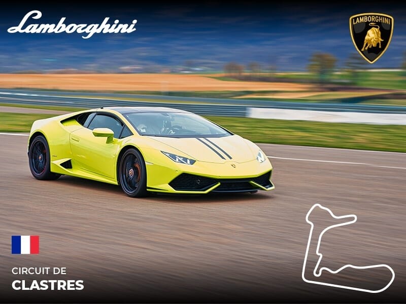 Stage pilotage Lamborghini - Circuit de Clastres