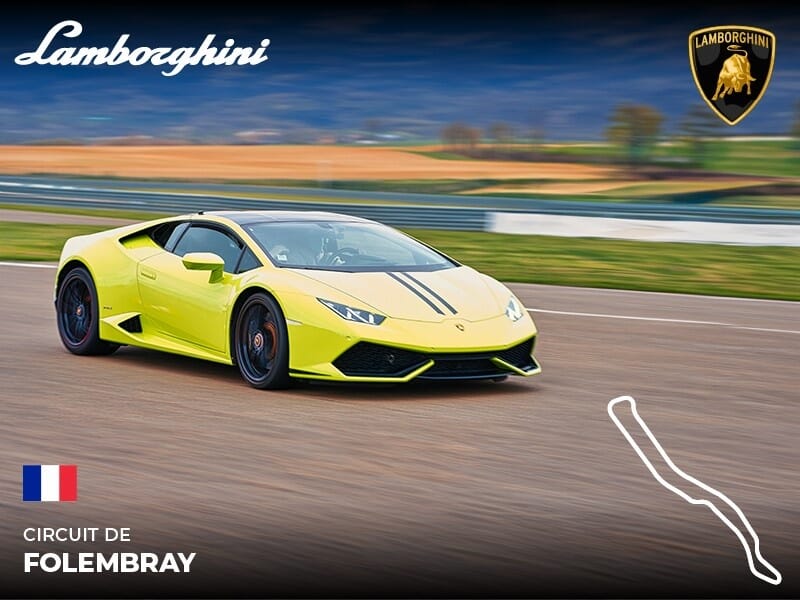 Stage pilotage Lamborghini - Circuit de Folembray