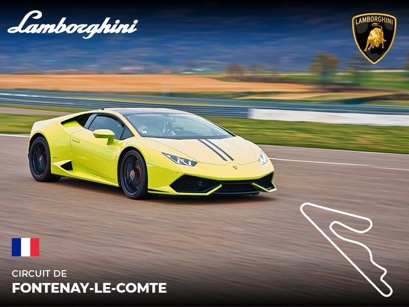 Stage pilotage Lamborghini - Circuit de Fontenay-le-Comte