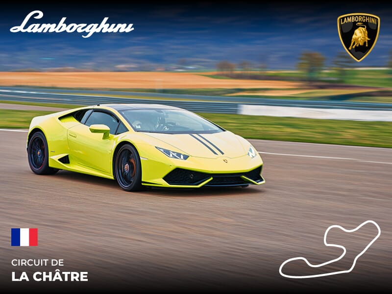Stage Pilotage Lamborghini sur le Circuit de la Châtre