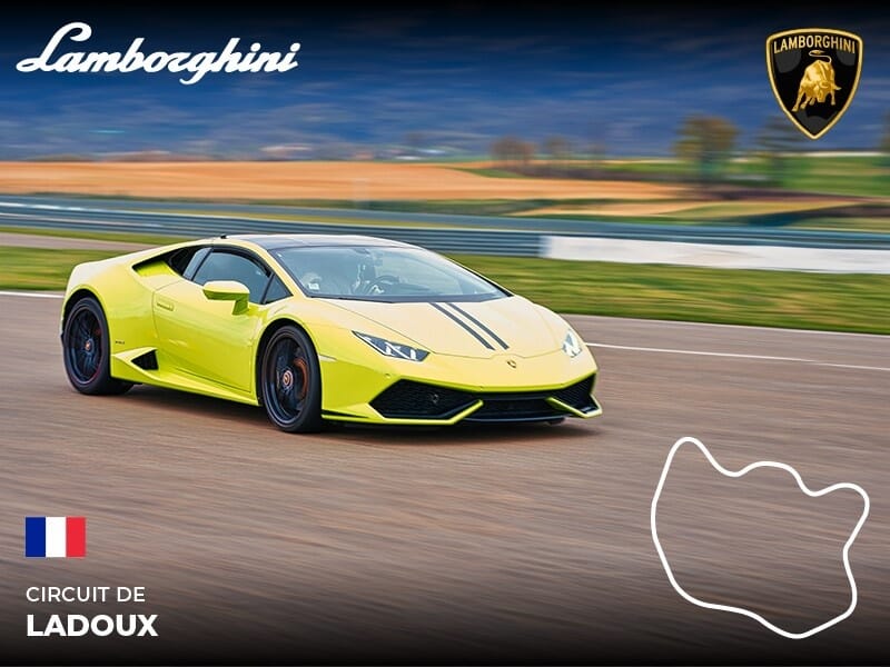 Stage pilotage Lamborghini - Circuit de Ladoux