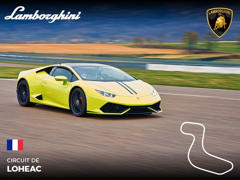 Stage pilotage Lamborghini - Circuit de Lohéac