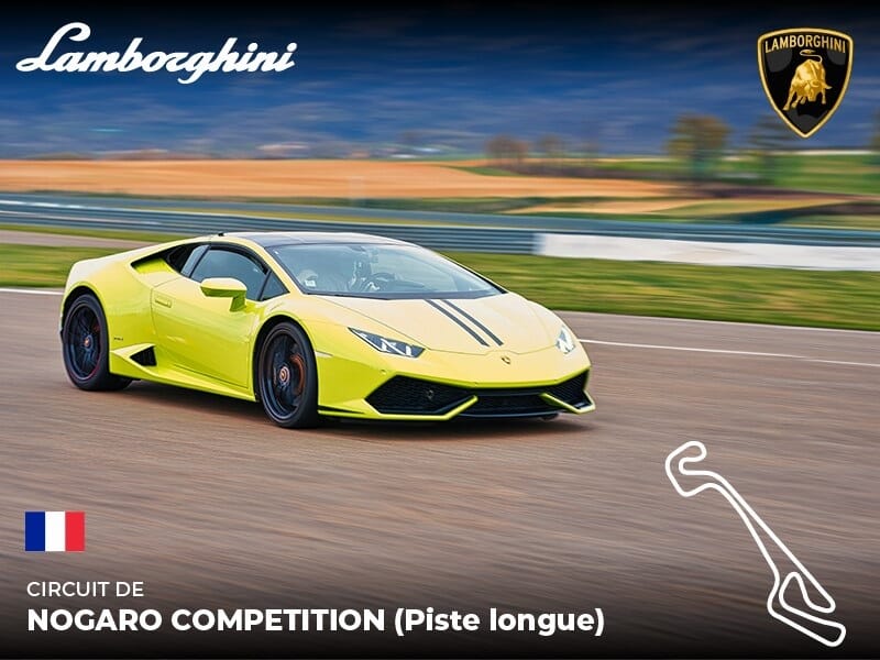 Stage pilotage Lamborghini - Circuit de Nogaro Compétition (Piste Longue)