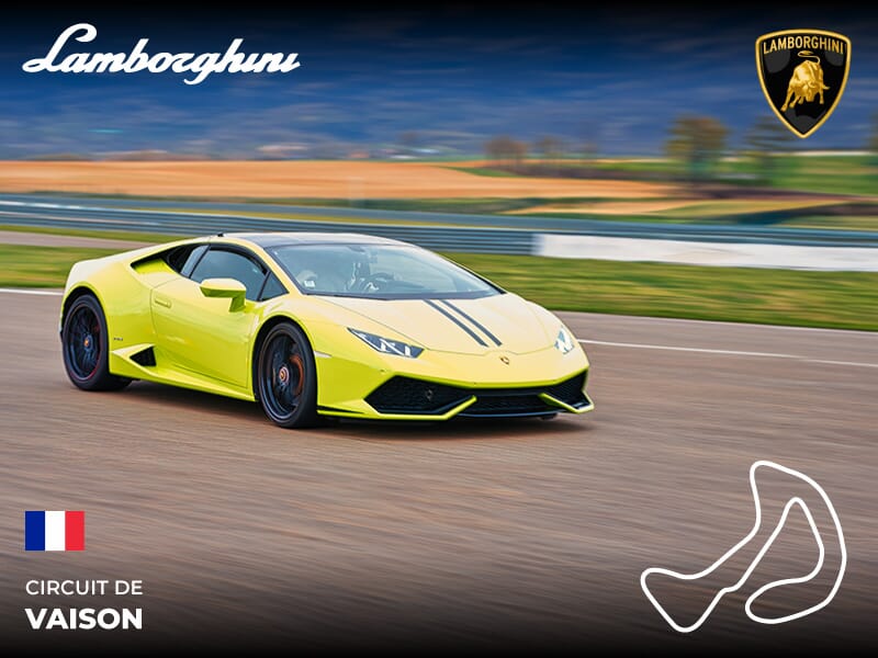 Stage Pilotage Lamborghini sur le Circuit de Vaison Piste