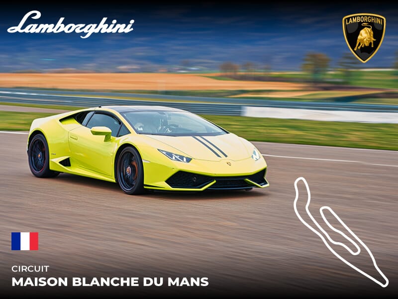 Stage pilotage Lamborghini - Circuit Maison Blanche du Mans