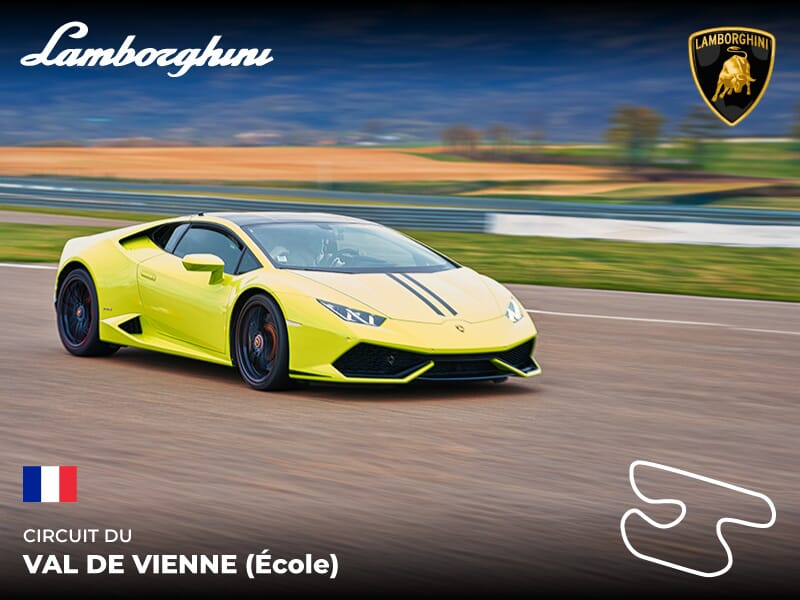 Stage Pilotage Lamborghini sur le Circuit du Val de Vienne École