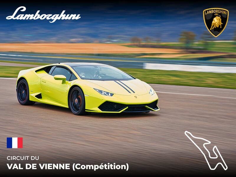 Stage Pilotage Lamborghini sur le Circuit du Val de Vienne Compétition