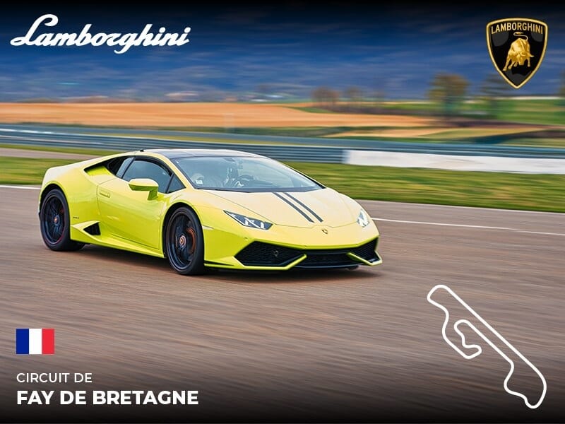 Stage pilotage Lamborghini - Circuit de Fay de Bretagne