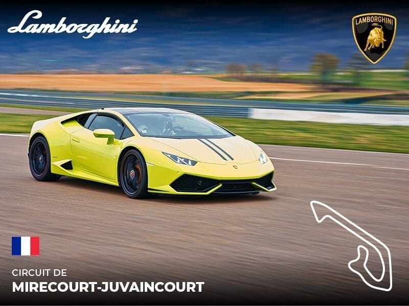 Stage pilotage Lamborghini - Circuit de Mirecourt - Juvaincourt