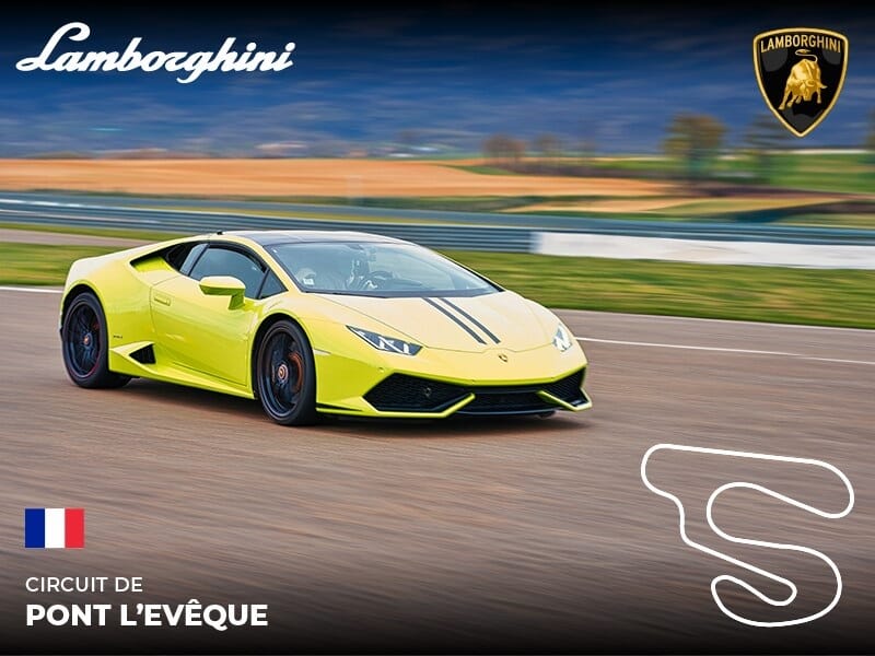 Stage pilotage Lamborghini - Circuit de Pont-l'Evêque