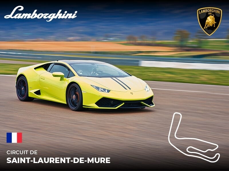 Stage pilotage Lamborghini - Circuit de Saint-Laurent-de-Mure