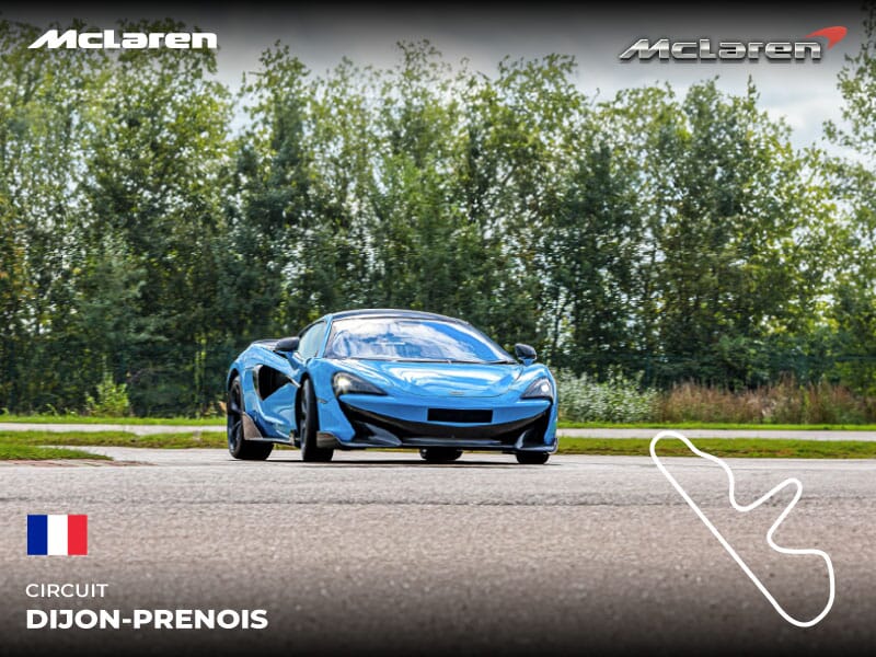 Stage Pilotage McLaren sur le Circuit Dijon-Prenois