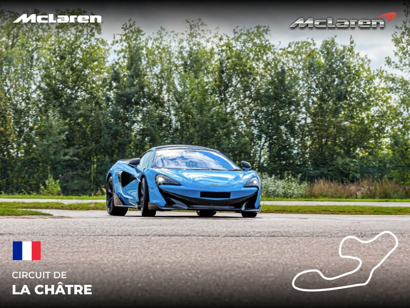 Stage Pilotage McLaren sur le Circuit de la Châtre
