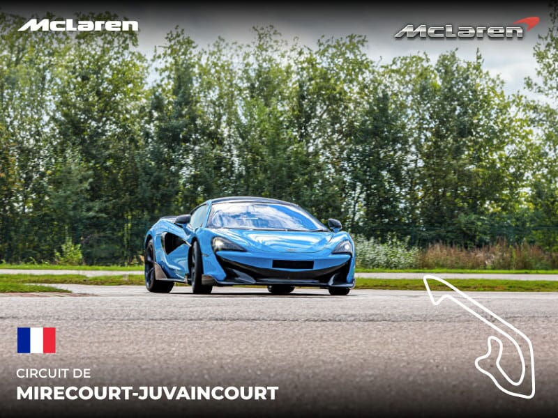 Stage pilotage McLaren sur le Circuit de Mirecourt - Juvaincourt