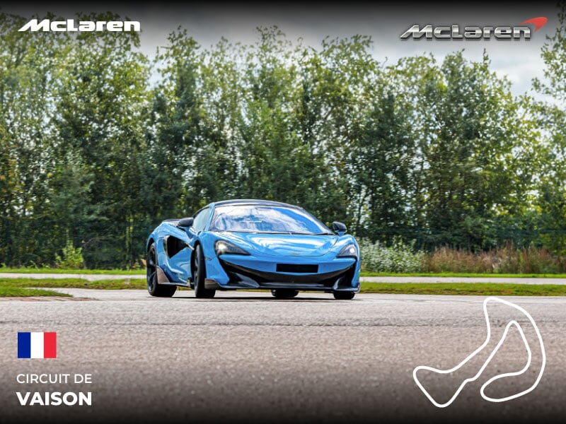 Stage Pilotage McLaren sur le Circuit de Vaison Piste
