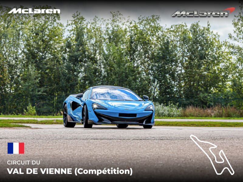Stage Pilotage McLaren sur le Circuit du Val de Vienne Compétition