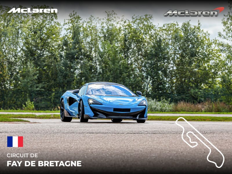 Stage Pilotage McLaren sur le Circuit de Fay de Bretagne