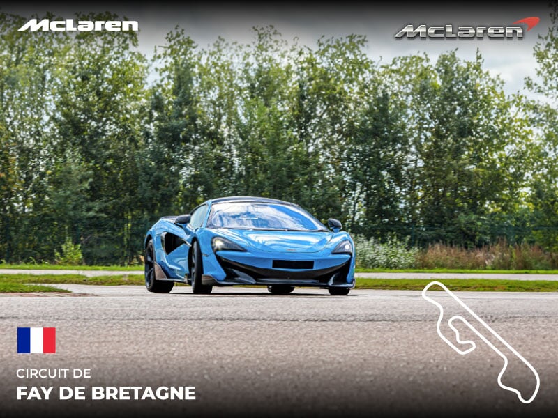Stage Pilotage McLaren sur le Circuit de Fay de Bretagne
