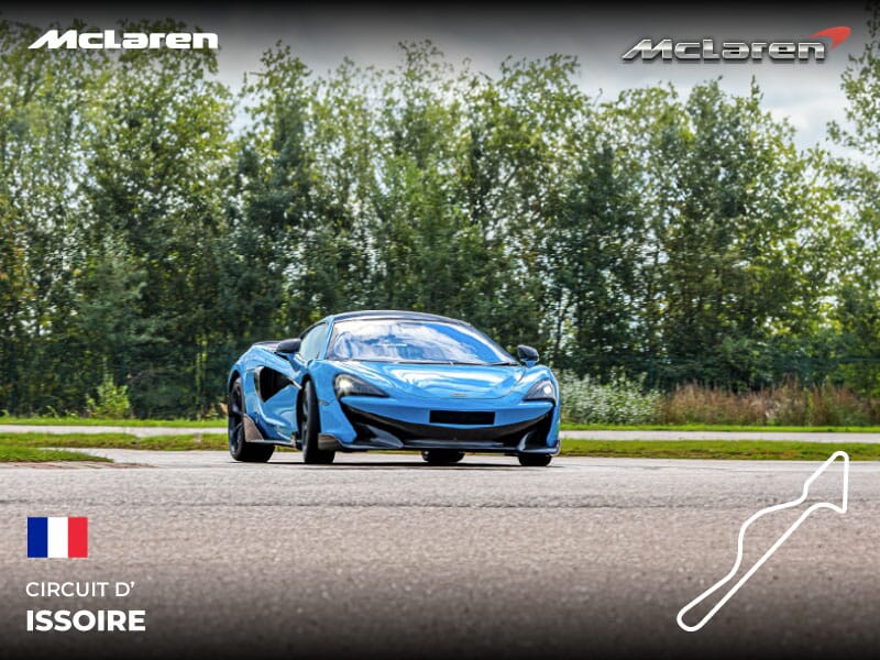 Stage Pilotage McLaren sur le Circuit d'Issoire