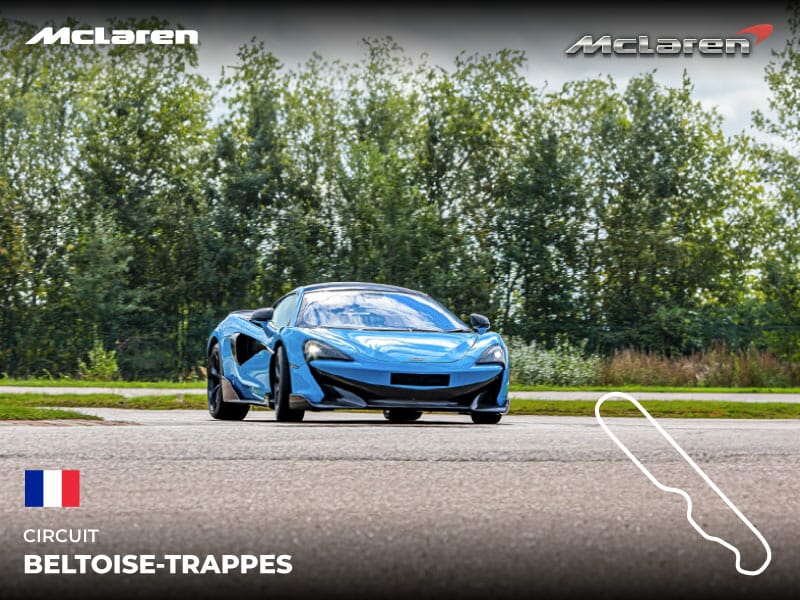 Stage pilotage McLaren sur le Circuit Beltoise - Trappes