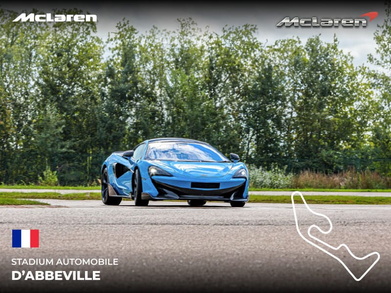 Stage pilotage McLaren sur le Stadium Automobile d'Abbeville