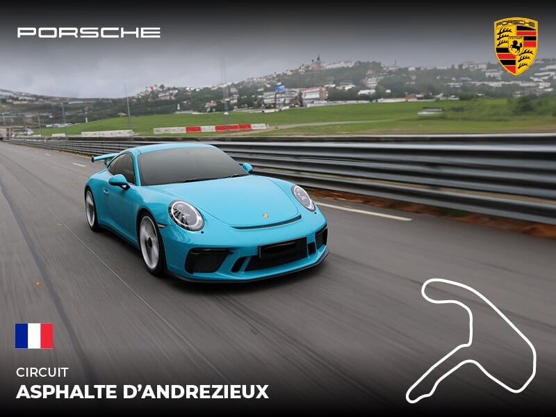 Stage pilotage Porsche - Circuit Asphalte d'Andrézieux