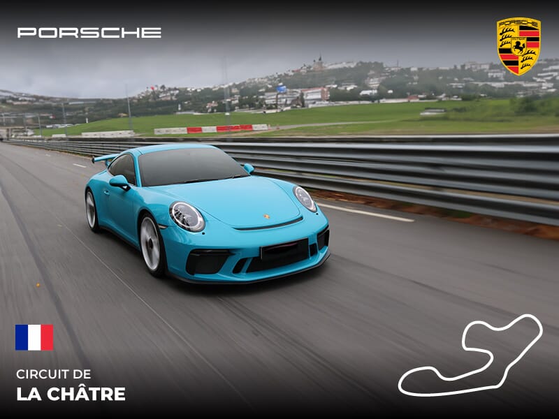 Stage Pilotage Porsche sur le Circuit de la Châtre