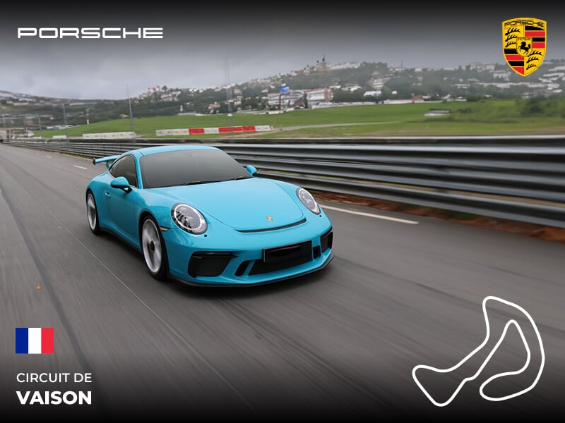Stage Pilotage Porsche sur le Circuit de Vaison Piste
