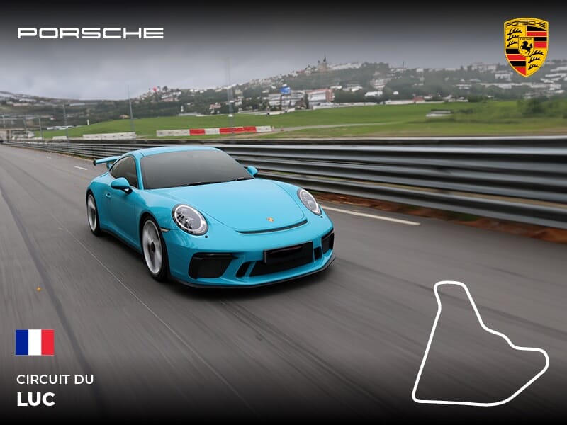 Stage pilotage Porsche - Circuit du Luc