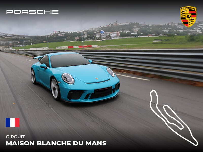 Stage pilotage Porsche - Circuit Maison Blanche du Mans