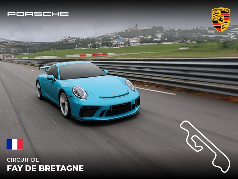 Stage pilotage Porsche - Circuit de Fay de Bretagne