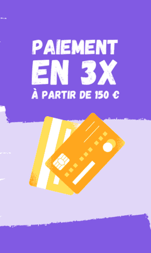 Paiement en 3 fois