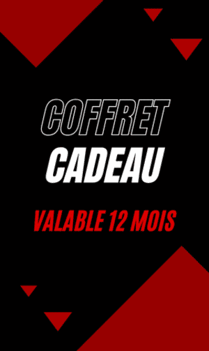 Coffret cadeau valable 12 mois